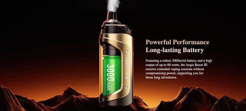 GeekvapeAegisBoost3Kit Battery VaporShopDirect