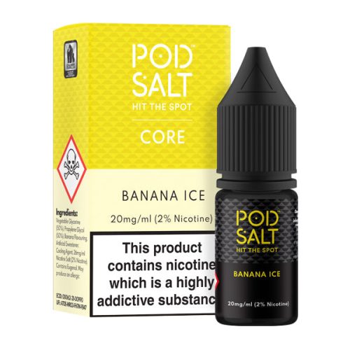 Pod Salt Banana Ice 10ml Nic Salt