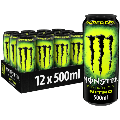 Monster Energy Drink Nitro Super Dry 12x500ml (Shipping Restricted)