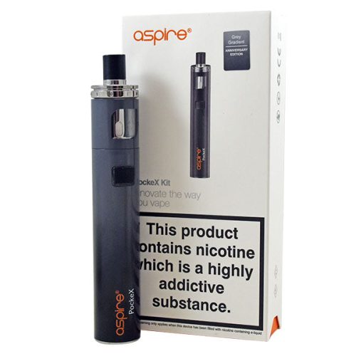 Aspire Pockex All In One Vape Kit (TPD Compliant) Black White Gradient