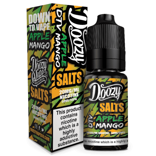 Doozy Vape 50/50: Apple Mango 10ml Nic Salt E-Liquid