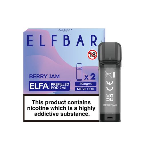 Elf Bar Elfa Prefilled Pods 2pcs Apple Peach