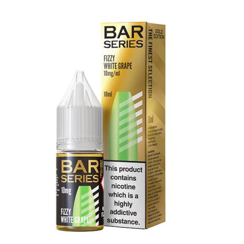 Fizzy White Grape Nic Salt by Bar Series 10mg - Nic Salts UK