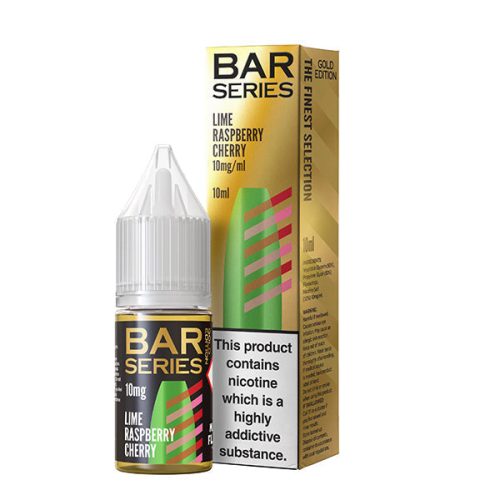 Lime Raspberry Cherry Nic Salt by Bar Series 10mg - Nic Salts UK