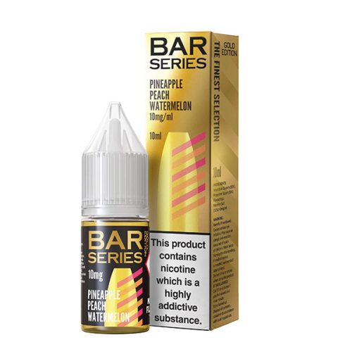 Pineapple Peach Watermelon Nic Salt by Bar Series 10mg - Nic Salts UK