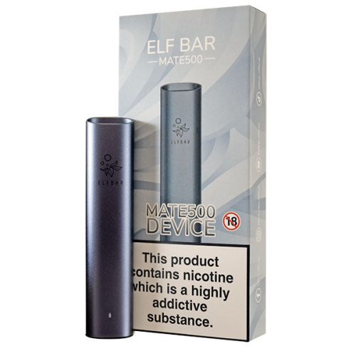 Elf Bar Mate 500 Pod Vape Kit - Grey