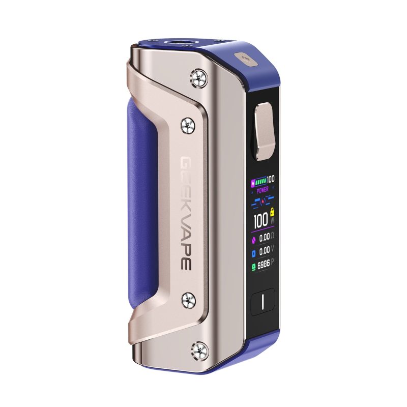 GeekvapeAegisSolo3Mod GoldenBlue VaporShopDirect