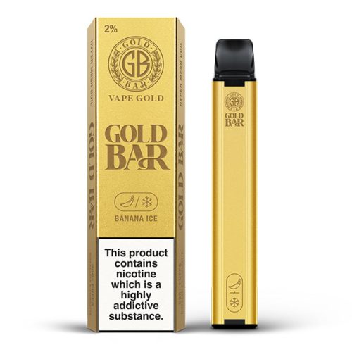 Gold Bar Disposable Vape - Banana Ice