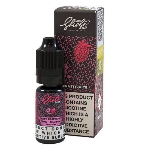 Nasty Juice Shisha Salt Grape Raspberry 10ml Nic Salt E-Liquid