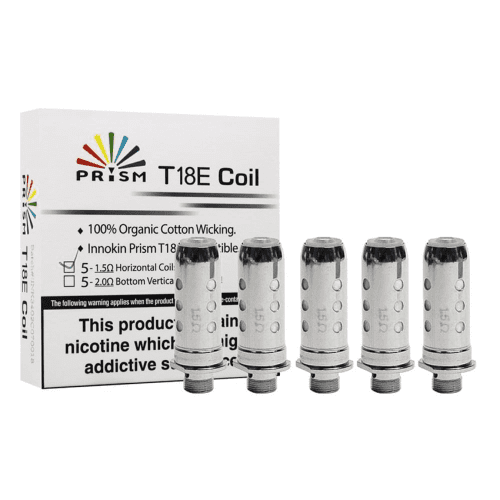 Prism T18E Coils 5 pack