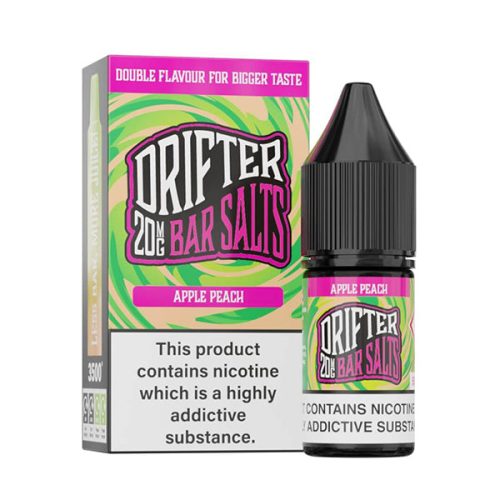 Drifter Bar Salts Apple Peach 10ml Nic Salt - 20mg