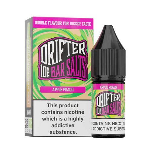 Drifter Bar Salts Apple Peach 10ml Nic Salt 10mg