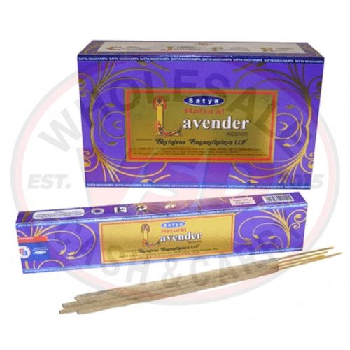 Natural Lavender Incense Sticks by Satya