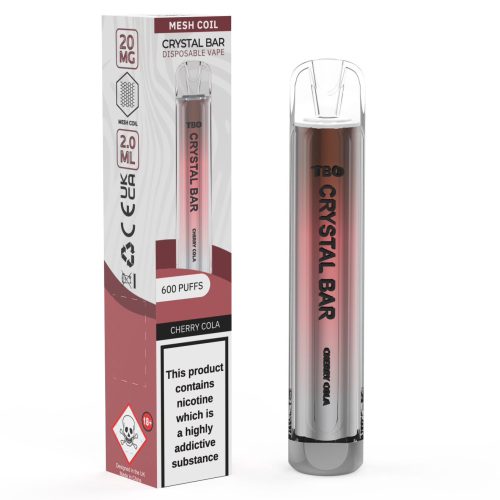 TBO Crystal Bar Disposable Vape Device Cherry Cola