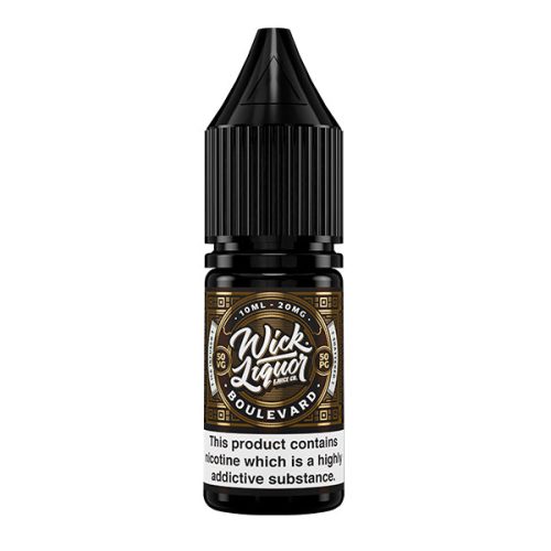 Wick Liquor Boulevard Shattered 10ml Nic Salt E-Liquid 20mg