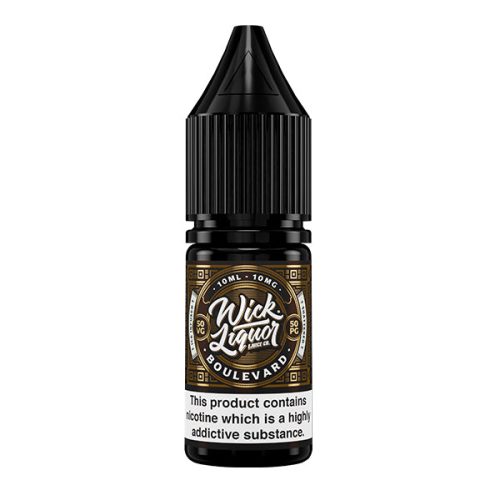 Wick Liquor Boulevard Shattered 10ml Nic Salt E-Liquid 10mg