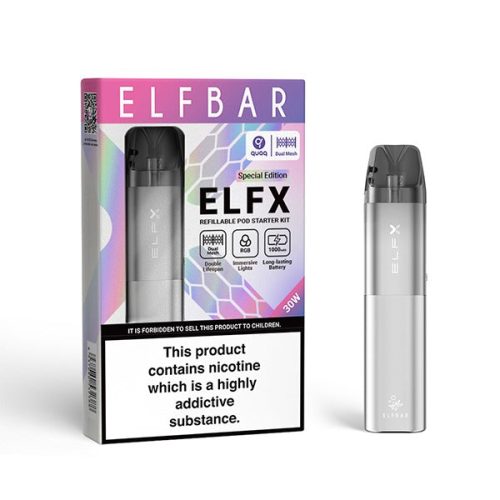 ELFX Pod Kit by Elf Bar - Grey