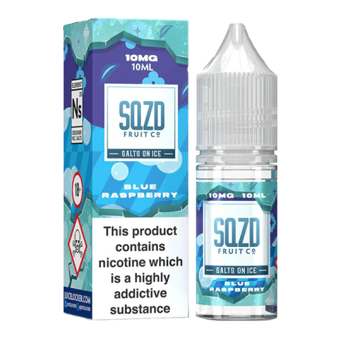 SQZD Blue Raspberry ON Ice 10ml Nic Salt