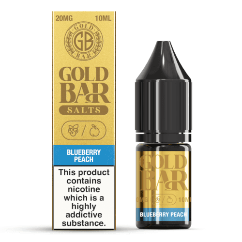 Blueberry Peach Nic Salt by Gold Bar - Nic Salts UK