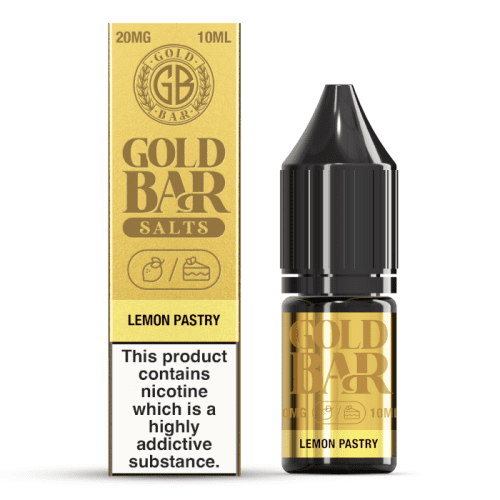 Lemon Pastry Nic Salt by Gold Bar - Nic Salts UK