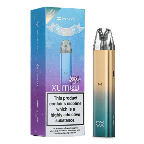 Oxva Xlim SE Bonus Vape Kit Green Gold